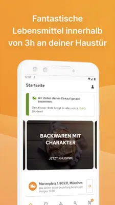 Knuspr.de android App screenshot 2